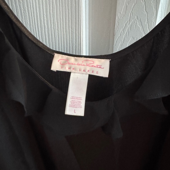 NWOT, GORGEOUS, Oscar de la Renta-Fine Label Black Nightgown & Robe. NEVER WORN - Picture 7 of 16